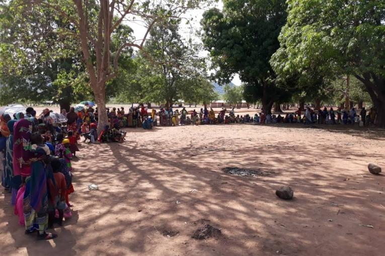 Vaccination d'urgence contre la rougeole dans la Vakaga. 2019. République centrafricaine.