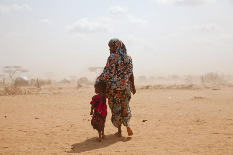 Camp de réfugiés de Dadaab au Kenya juillet 2011