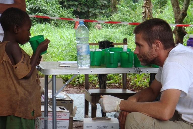 Dr Matthew Coldiron en mission au Congo Brazzaville