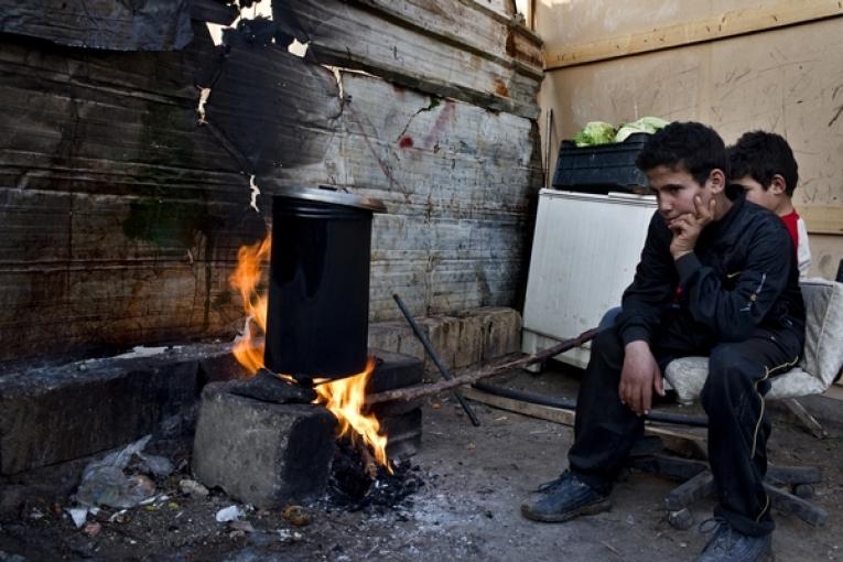 Des Syriens réfugiés au Liban  janvier 2013 Michael Goldfarb/MSF