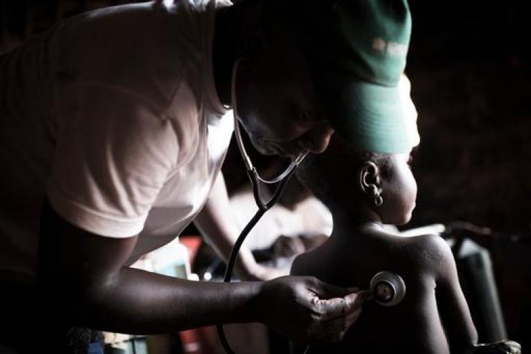 Dispensaire mobile MSF région de Bambari février 2015