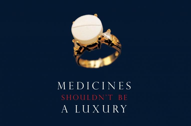 « Les médicaments ne devraient pas être un luxe. »&nbsp;
 © CAME