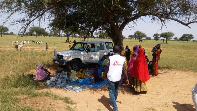 Depuis 2017, MSF apporte une assistance médicale et humanitaire à la population de Maïné-Soroa, située à une soixantaine de kilomètres de la ville de Diffa dans le sud-est du Niger.
 © MSF