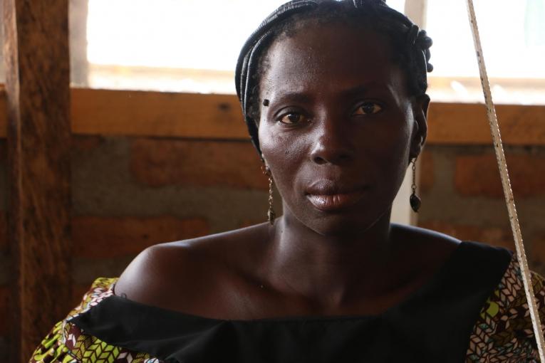 Sophie, réfugiée centrafricaine au Tchad. 2018.
 © MSF/Candida Lobes