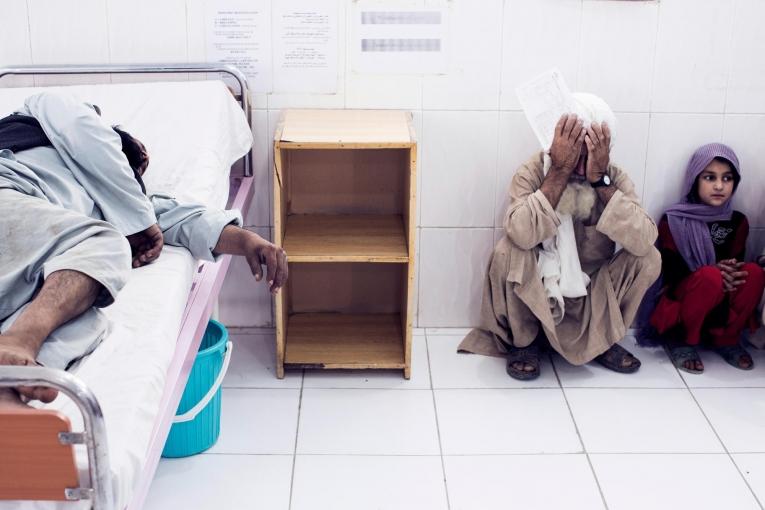 Hôpital Boost, Lashkar Gah, Province du Helmand en Afghanistan, 2013
 © Mikhail Galustov