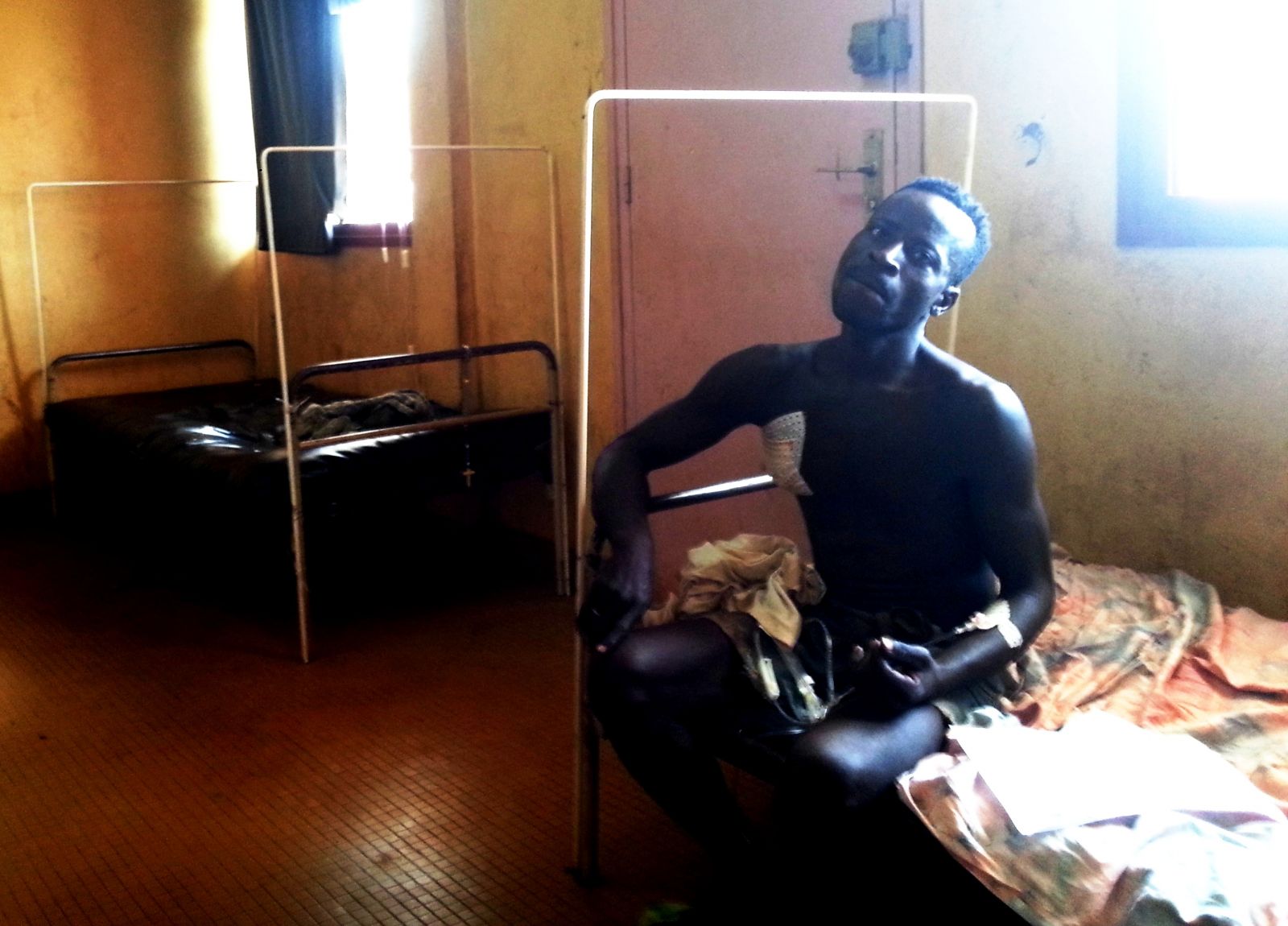 Noel, patient à Bangui