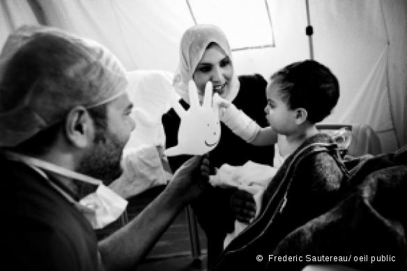 Gaza, janvier 2009. Victime de "Plomb durci"