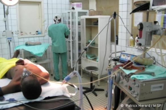RD Congo, Nord Kivu, hôpital de Rutshuru, novembre 2009.