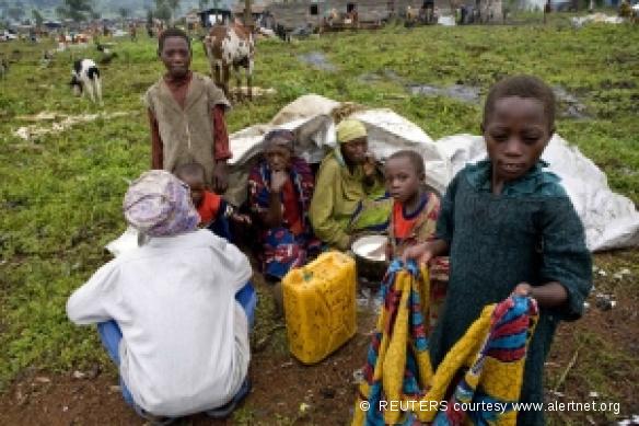 29/10/2008, camp de Kibasi, situé à 12km de Goma.