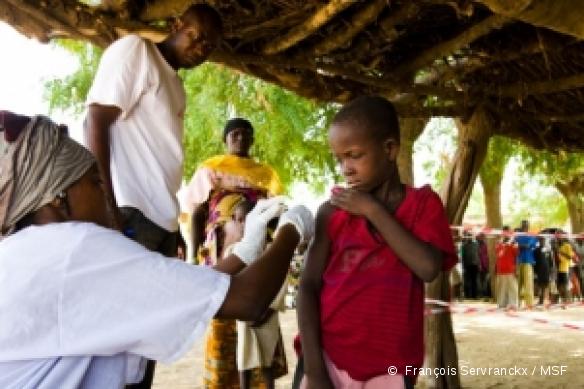 Campagne de vaccination au Nigeria.