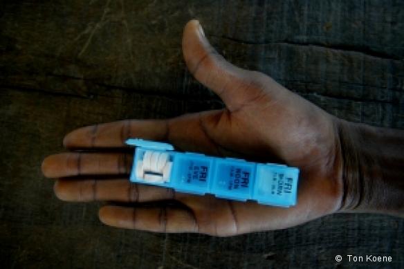 Dans un rogramme de lutte contre le sida au Nigeria