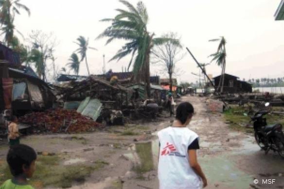MSF à Bogaley, dans le Delta de l’Irrawady