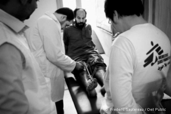 Soins post-opératoires - Ville de Gaza. 