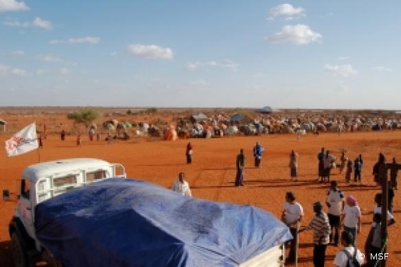 Les soins médicaux sont gratuits dans la clinique MSF située dans la ville de Wardher, ouverte aux déplacés comme aux résidents.
