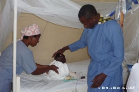 RD Congo, Nord Kivu, hôpital de Rutshuru, novembre 2009.