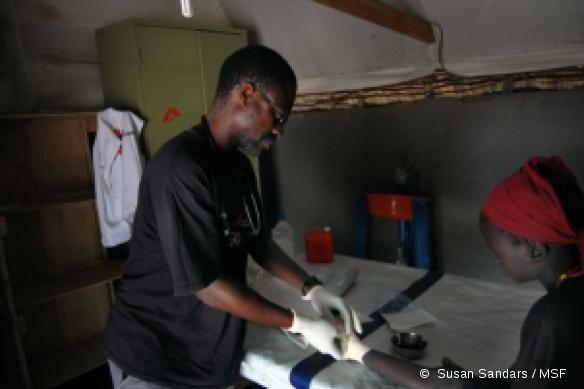 Centre de santé de MSF à Pieri, Jonglei, Sud Soudan.