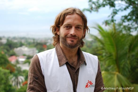 Joan Arnan, chef de mission pour MSF en en Haïti