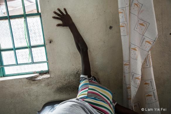 Clinique de Gondama, à Bo, en Sierra Leone, soutenue par MSF