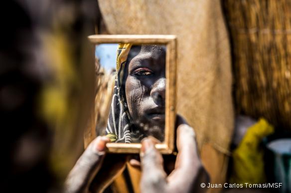 L'épouse de Garba a été prise en charge par l'équipe MSF pour des soins prénataux.