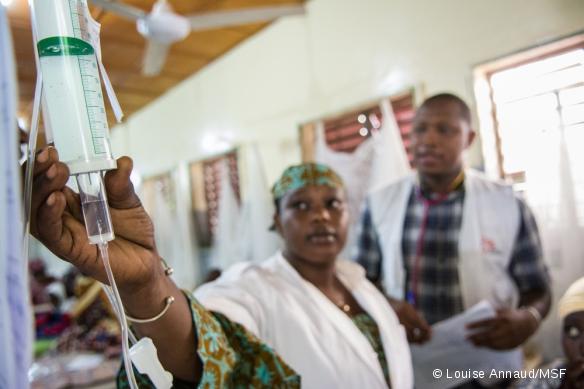Intervention de MSF dans le sud du Niger, en août 2016.