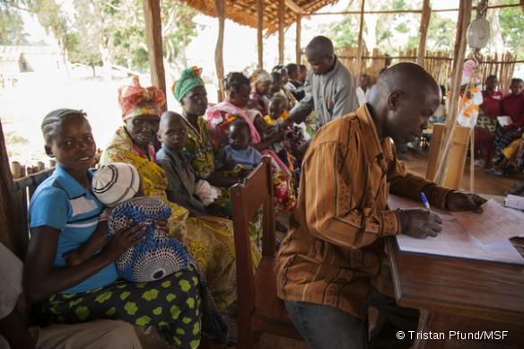 MSF a ouvert deux postes de santé supplémentaires près des sites de regroupement de Geti.
