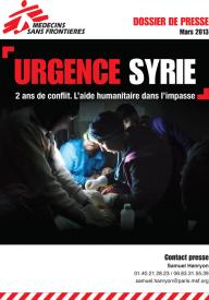 vivignette dossier de presse urgence syrie deux ans de conflit 2013