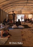 Le camp d'Ain Issa accueille des déplacés de Rakka.