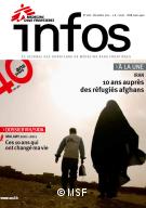 Une de l'édition de décembre du journal des donateurs de Médecins Sans Frontières