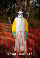 Staff MSF Ebola, Gaand Bassa, Liberia