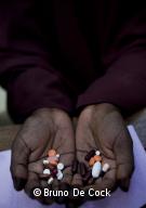 Médicaments, Clinique Blue House à Mathare, Nairobi, Kenya - Février 2011