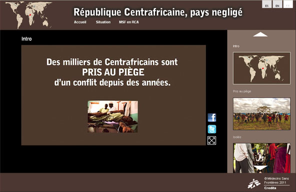 Mini site RCA pays négligé