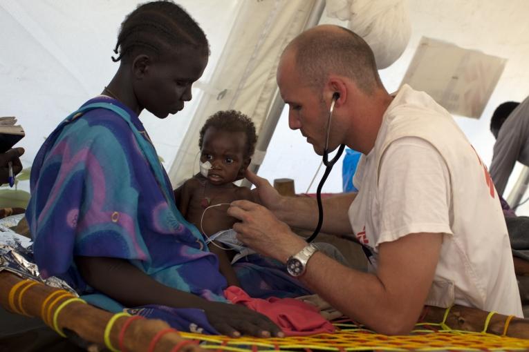 Pour répondre à l’augmentation constante des besoins MSF intensifie ses activités dans le camp de Yida au Soudan du Sud. Paula Bronstein/Getty Images