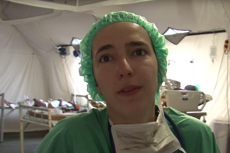 Marielle, médecin anesthésiste à Haiti