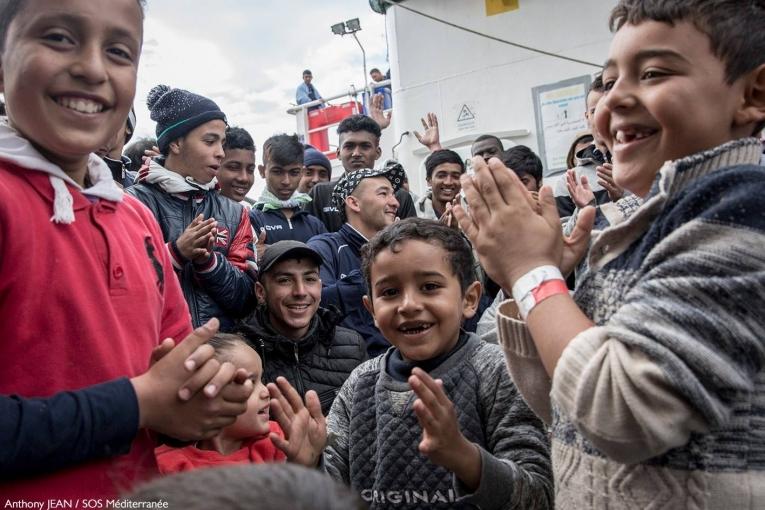visages de la migration Anthony Jean/SOS Mediterranée