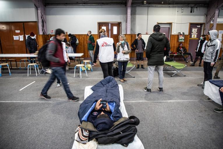 [EN PHOTOS] Coronavirus : MSF auprès des personnes précaires en France