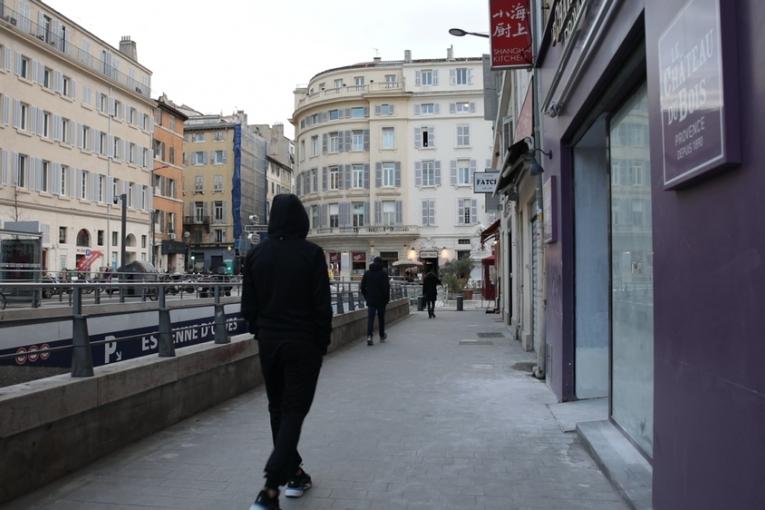 Unaccompanied minors living in Marseille