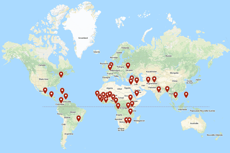 Covid-19 coronavirus activtés MSF covid interventions 