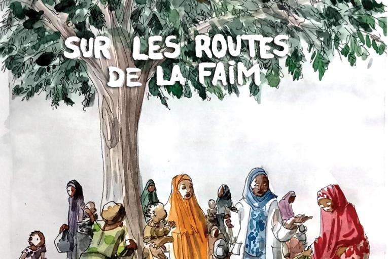 A la frontière entre le Niger et le Nigeria, sur les routes de la faim