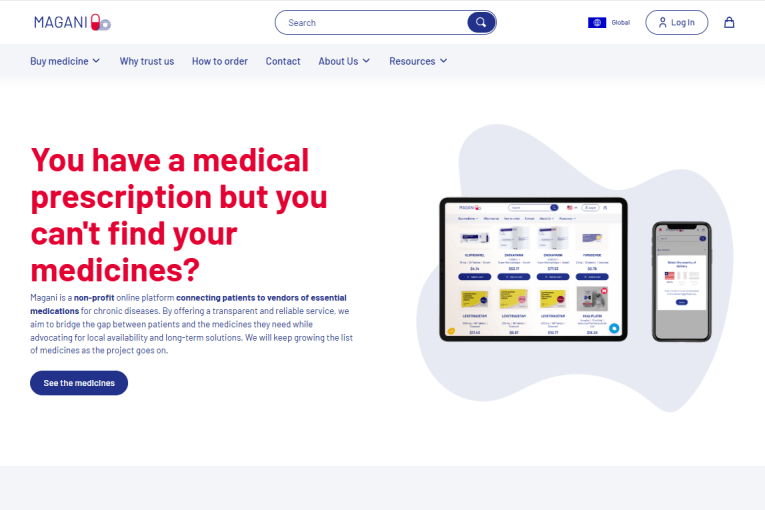 La plateforme Magani.org 
