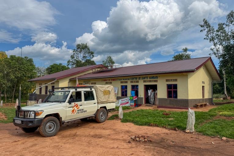 Centre de santé de Kaboya, dans la ville de Kamanyola, au Sud-Kivu, en République Démocratique du Congo, mai 2025