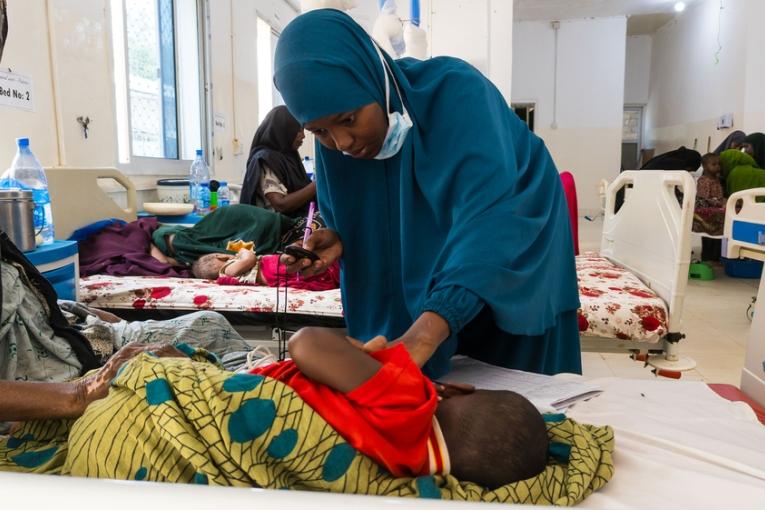Somalie : un enfant sur deux souffre de malnutrition aiguë dans les camps de Baidoa