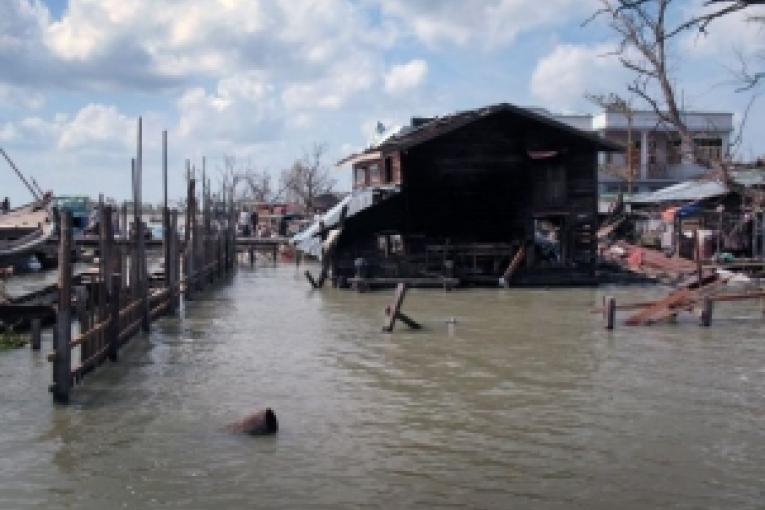 La zone de Bogaley particulièrement dévastée par le cyclone