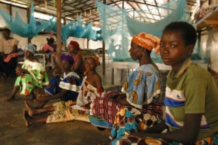 A l'hôpital de Man en Côte d'Ivoire en 2007