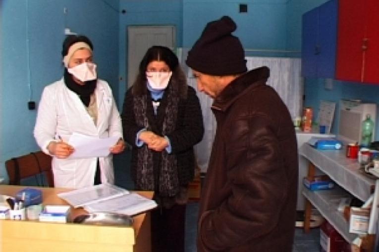 Hôpital de Zougdidi Géorgie. Février 2008