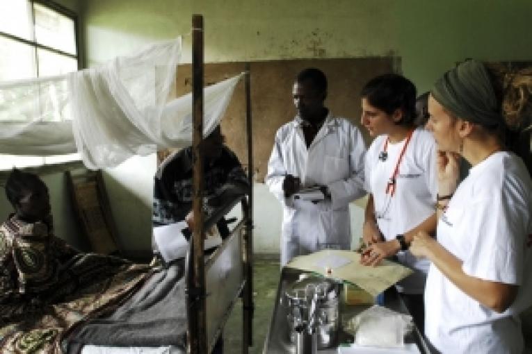 Hôpital général de référence de Niangara septembre 2009