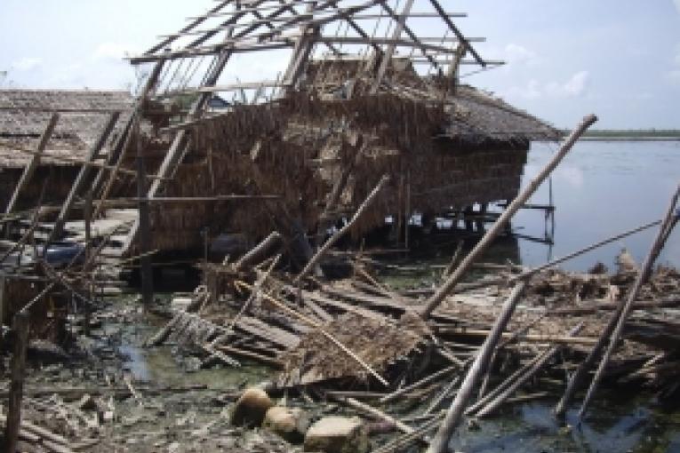 Le cyclone Nargis a laissé derrière lui 140 000 morts et disparus et occasionné des dommages gigantesques.