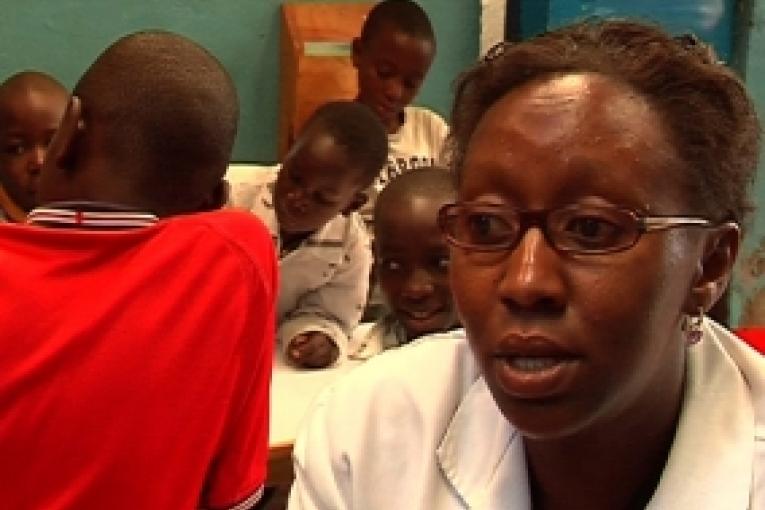 Rebecca travaille avec MSF dans la clinique Mathare depuis 2004.