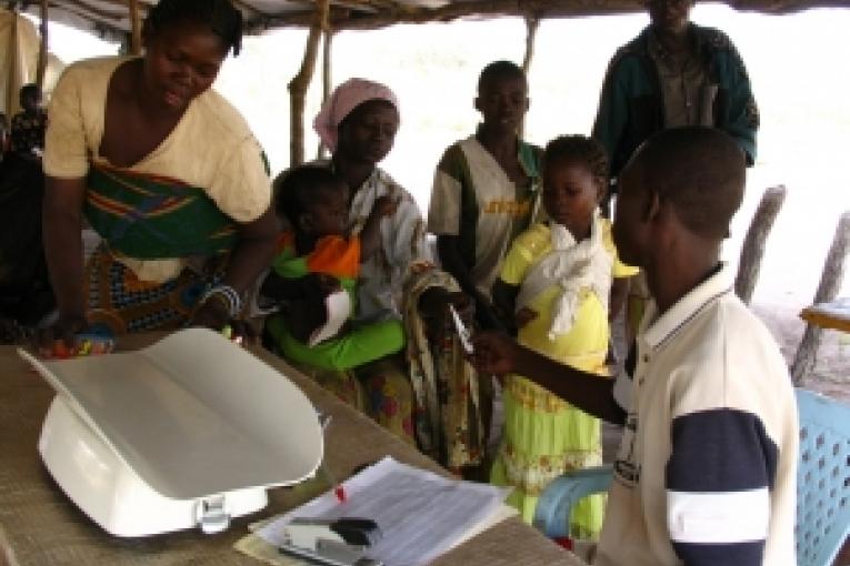 Centre de Santé MSF à Kabo décembre 2008