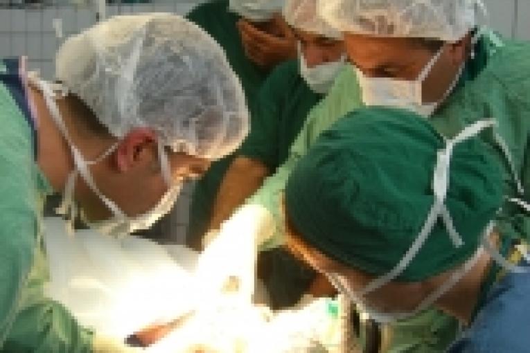 Une opération de chirurgie plastique sur un de nos patients