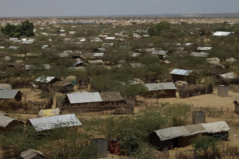 Camp de réfugiés somaliens au Kenya. Depuis 2009 MSF est le seul et unique prestataire en soins médicaux du camp de Dagahaley.